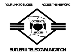 YOUR LINK TO SUCCESS ACCESS THE NETWORK BUTLER III TELECOMMUNICATION logo