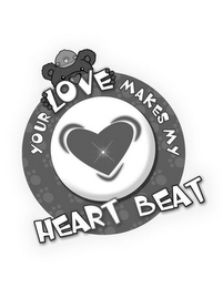 YOUR LOVE MAKES MY HEART BEAT logo
