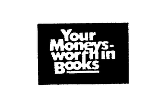YOUR MONEYS-WORTH IN BOOKS logo