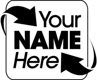 YOUR NAME HERE logo