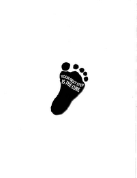 YOUR NEXT STEP IS THE CURE logo