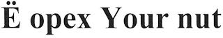 YOUR NUT logo