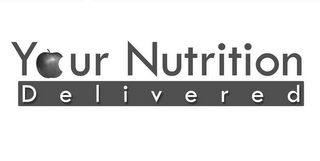 YOUR NUTRITION DELIVERED logo