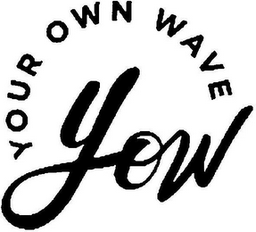 YOUR OWN WAVE YOW logo