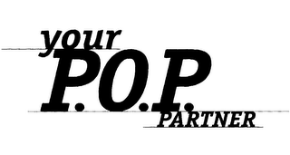 YOUR P.O.P. PARTNER logo