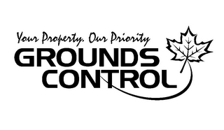 YOUR PROPERTY. OUR PRIORITY GROUNDS CONTROL logo