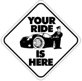 YOUR RIDE IS HERE logo