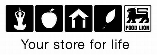 YOUR STORE FOR LIFE FOOD LION logo