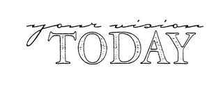 YOUR VISION TODAY logo