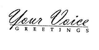 YOUR VOICE GREETINGS logo