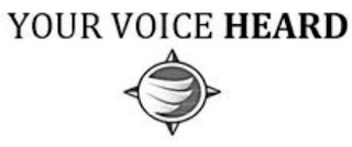 YOUR VOICE HEARD logo