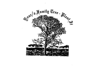 YOUR/A FAMILY TREE - PLANT IT logo