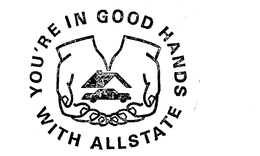 YOU'RE IN GOOD HANDS WITH ALLSTATE logo