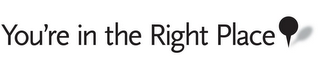 YOU'RE IN THE RIGHT PLACE logo