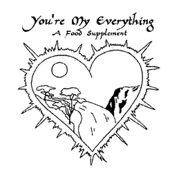 YOU'RE MY EVERYTHING A FOOD SUPPLEMENT logo