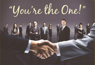 "YOU'RE THE ONE!" logo