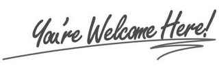 YOU'RE WELCOME HERE! logo