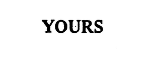 YOURS logo