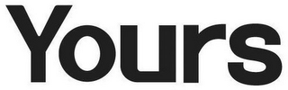 YOURS logo