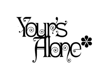 YOUR'S ALONE logo