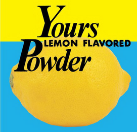 YOURS LEMON FLAVORED POWDER logo