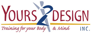 YOURS2DESIGN, INC., TRAINING FOR YOUR BODY & MIND logo