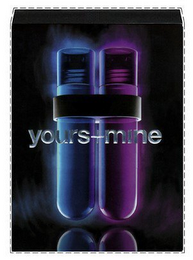 YOURS+MINE logo