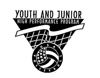 YOUTH AND JUNIOR HIGH PERFORMANCE PROGRAM USA VOLLEYBALL logo