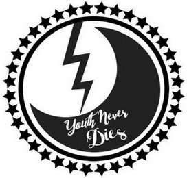YOUTH NEVER DIES logo