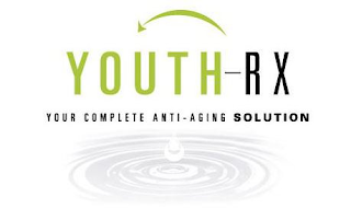 YOUTH-RX YOUR COMPLETE ANTI-AGING SOLUTION logo
