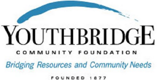 YOUTHBRIDGE COMMUNITY FOUNDATION BRIDGING RESOURCES AND COMMUNITY NEEDS FOUNDED 1877 logo