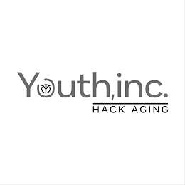 YOUTH,INC. HACK AGING logo