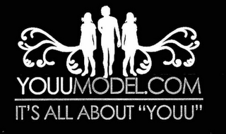 YOUUMODEL.COM IT'S ALL ABOUT "YOUU" logo