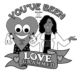 YOU'VE BEEN LOVEGRAMMED logo
