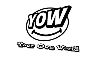 YOW YOUR OWN WORLD logo