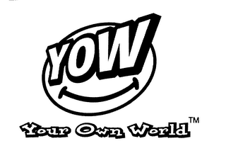 YOW YOUR OWN WORLD logo