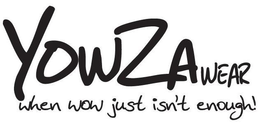 YOWZAWEAR WHEN WOW JUST ISN'T ENOUGH! logo