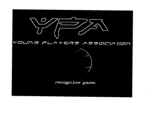 YPA YOUNG PLAYERS ASSOCIATION RECOGNIZE GAME. logo