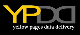 YPDD AND YELLOW PAGES DATA DELIVERY logo