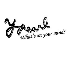 YPEARL "WHAT'S ON MY MIND?" logo