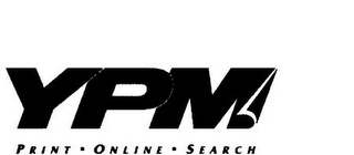 YPM PRINT · ONLINE · SEARCH logo