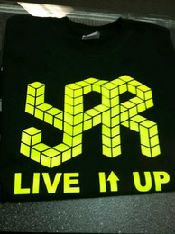 YPR LIVE IT UP logo