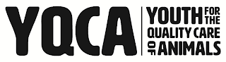 YQCA YOUTH FOR THE QUALITY CARE OF ANIMALS logo