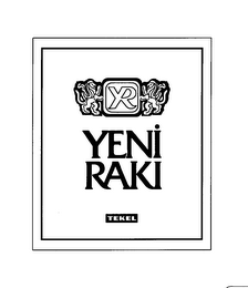 YR YENI RAKI TEKEL logo