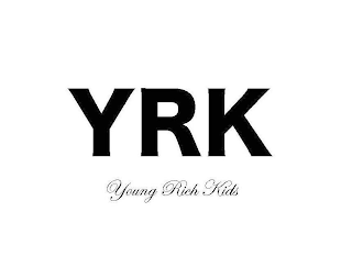 YRK YOUNG RICH KIDS logo
