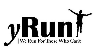 YRUN | WE RUN FOR THOSE WHO CAN'T logo
