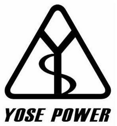 YS YOSE POWER logo