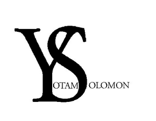 YS YOTAM SOLOMON logo