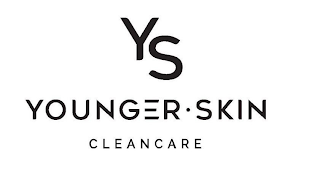 YS YOUNGER  SKIN CLEANCARE logo