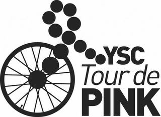 YSC TOUR DE PINK logo
